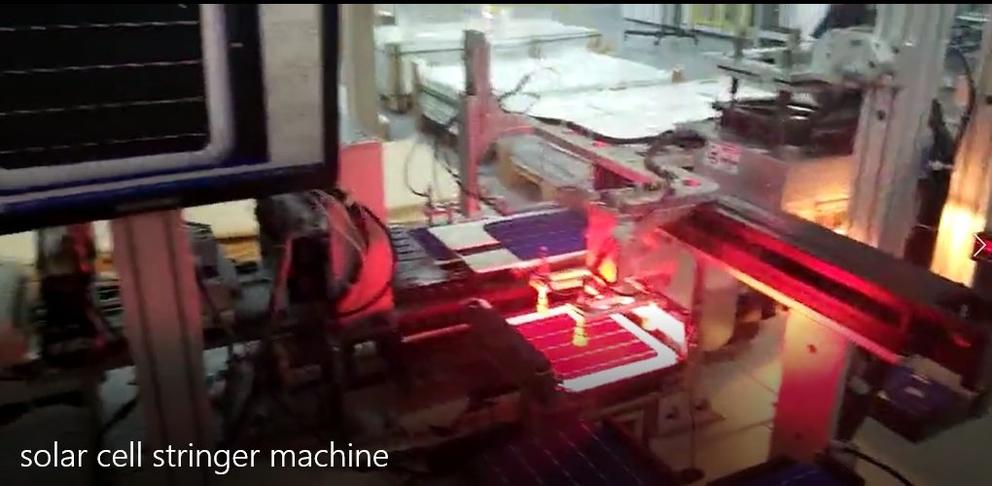 Solar Cell Stringer Machine