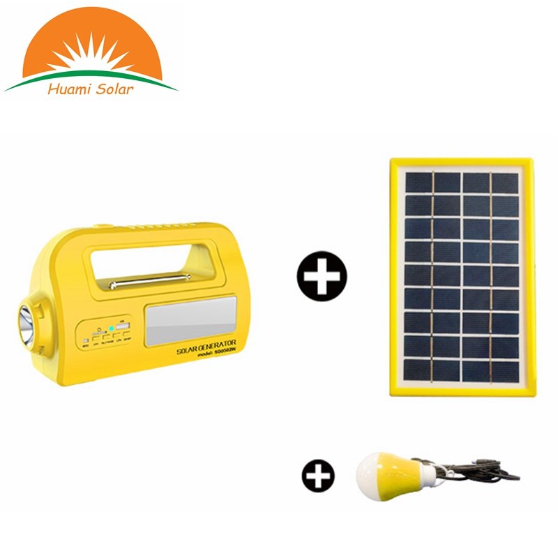 DC 12V Mini Solar System Generator Portable Solar Lighting System